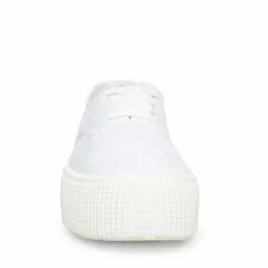 Outlet 🧨 SteveMadden STREAM WHITE FABRIC ❤️ -Steve Madden Sales Store COOL PLANET STREAM WHITE FRONT