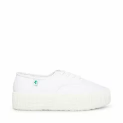 Outlet 🧨 SteveMadden STREAM WHITE FABRIC ❤️ -Steve Madden Sales Store COOL PLANET STREAM WHITE SIDE 1