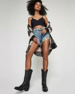 Hot Sale 🌟 SteveMadden HAYWARD BLACK LEATHER 🎁 -Steve Madden Sales Store SM 2021 DIGITAL MONTHLY CONTENT 10 OCTOBER LIFESTYLE HAYWARD 03 2710