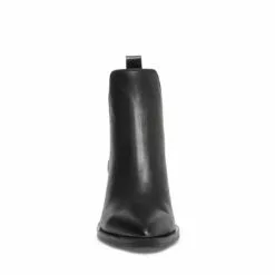 Hot Sale ๐งจ SteveMadden AUDIENCE BLACK LEATHER ๐ฏ 11 Hot Sale ๐งจ SteveMadden AUDIENCE BLACK LEATHER ๐ฏ -Steve Madden Sales Store STEVEMADDEN BOOTIES AUDIENCE BLACK LEATHER FRONT