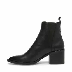 Hot Sale ๐งจ SteveMadden AUDIENCE BLACK LEATHER ๐ฏ 10 Hot Sale ๐งจ SteveMadden AUDIENCE BLACK LEATHER ๐ฏ -Steve Madden Sales Store STEVEMADDEN BOOTIES AUDIENCE BLACK LEATHER INSIDE