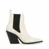 Deals 👍 SteveMadden CAUTION BONE LEATHER 🔔 2 Deals 👍 SteveMadden CAUTION BONE LEATHER 🔔 -Steve Madden Sales Store STEVEMADDEN BOOTIES CLARISE 002 BONE LEATHER INSIDE