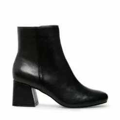 Cheap โญ SteveMadden DAVIST BLACK LEATHER ๐