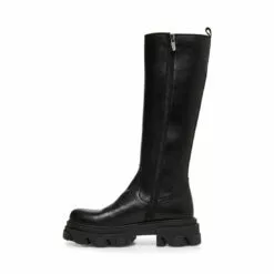 Outlet 🌟 SteveMadden WAYDE BLACK LEATHER 🔥 12 Outlet 🌟 SteveMadden WAYDE BLACK LEATHER 🔥 -Steve Madden Sales Store STEVEMADDEN BOOTS WAYDE BLACK INSIDE