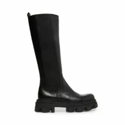 Outlet 🌟 SteveMadden WAYDE BLACK LEATHER 🔥 15 Outlet 🌟 SteveMadden WAYDE BLACK LEATHER 🔥 -Steve Madden Sales Store STEVEMADDEN BOOTS WAYDE BLACK SIDE 1