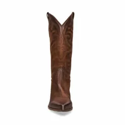 Wholesale 🎁 SteveMadden WEST BROWN LEATHER ✨ 18 Wholesale 🎁 SteveMadden WEST BROWN LEATHER ✨ -Steve Madden Sales Store STEVEMADDEN BOOTS WEST BROWN LEATHER FRONT