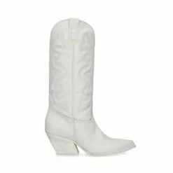 Wholesale 🎁 SteveMadden WEST BROWN LEATHER ✨ 27 Wholesale 🎁 SteveMadden WEST BROWN LEATHER ✨ -Steve Madden Sales Store STEVEMADDEN BOOTS WEST WHITE LEATHER SIDE 7