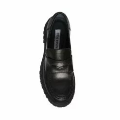 Best deal 😀 SteveMadden LAWRENCE BLACK LEATHER 🛒 -Steve Madden Sales Store STEVEMADDEN CASUAL LAWRENCE BLACK LEATHER TOP