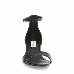 Cheapest ๐ SteveMadden IRENEE BLACK LEATHER ๐ 13 Cheapest ๐ SteveMadden IRENEE BLACK LEATHER ๐ -Steve Madden Sales Store STEVEMADDEN DRESS IRENEE BLACK LEATHER FRONT