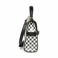 Best Pirce 🌟 STEVEMADDEN BDIGNIFY BLACK/WHITE 🧨 -Steve Madden Sales Store STEVEMADDEN HANDBAGS BDIGNIFY BLACK MULTI SIDE