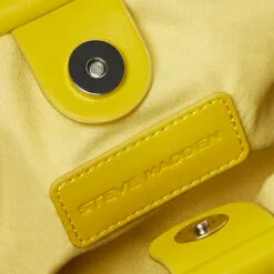 Brand new ⭐ SteveMadden BNIKKI CITRON 👍 -Steve Madden Sales Store STEVEMADDEN HANDBAGS BNIKKI CITRON INSIDE