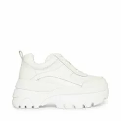Wholesale ๐ฏ SteveMadden HANSEL WHITE ๐ 13 Wholesale ๐ฏ SteveMadden HANSEL WHITE ๐ -Steve Madden Sales Store STEVEMADDEN INTL HANSEL WHITE LEATHER SIDE 1
