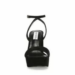 Promo โค๏ธ SteveMadden LESSA BLACK SUEDE ๐ 14 Promo โค๏ธ SteveMadden LESSA BLACK SUEDE ๐ -Steve Madden Sales Store STEVEMADDEN INTL LESSA BLACK SUEDE FRONT