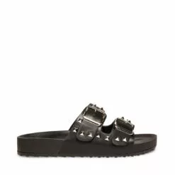 Steve Madden Sales Store -Steve Madden Sales Store STEVEMADDEN MADDEN GIRL TEDDY P BLACK WITH STUDS SIDE