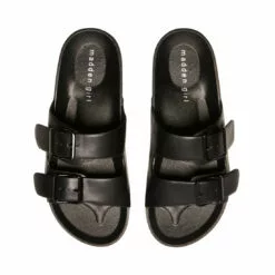 New 👏 SteveMadden TEDDY-T BLACK MULTI 🧨 -Steve Madden Sales Store STEVEMADDEN MADDEN GIRL TEDDY P BLACK4 FRONT 7