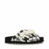 Flash Sale 🎁 SteveMadden AMIE WHITE MULTI 🎉 -Steve Madden Sales Store STEVEMADDEN SANDALS AMIE WHITE MULTI SIDE