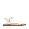 Cheap โ SteveMadden DONDDI WHITE LEATHER ๐ 1 Cheap โ SteveMadden DONDDI WHITE LEATHER ๐ -Steve Madden Sales Store STEVEMADDEN SANDALS DONDDI M WHITE LEATHER SIDE 2