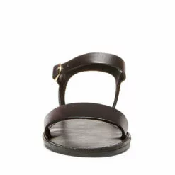 Buy ๐ฅ SteveMadden DONDDI BLACK LEATHER โ๏ธ 12 Buy ๐ฅ SteveMadden DONDDI BLACK LEATHER โ๏ธ -Steve Madden Sales Store STEVEMADDEN SANDALS DONDDI BLACK LEATHER FRONT