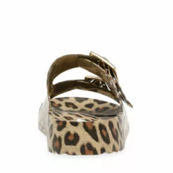 Discount 🧨 SteveMadden EVANNE LEOPARD 😍 -Steve Madden Sales Store STEVEMADDEN SANDALS EVANNE NEW LEOPARD BACK