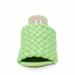 Promo ⭐ STEVEMADDEN FATEFUL LIGHT GREEN ✨ -Steve Madden Sales Store STEVEMADDEN SANDALS FATEFUL LT GREEN FRONT 1
