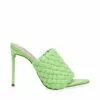 Promo โญ STEVEMADDEN FATEFUL LIGHT GREEN โจ 2 Promo โญ STEVEMADDEN FATEFUL LIGHT GREEN โจ -Steve Madden Sales Store STEVEMADDEN SANDALS FATEFUL LT GREEN SIDE 1