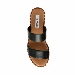 Brand new 🎉 SteveMadden IVARA BLACK LEATHER 😀 13 Brand new 🎉 SteveMadden IVARA BLACK LEATHER 😀 -Steve Madden Sales Store STEVEMADDEN SANDALS IVARA BLACK LEATHER TOP