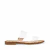 Outlet 😍 SteveMadden IVARA CLEAR 🛒 2 Outlet 😍 SteveMadden IVARA CLEAR 🛒 -Steve Madden Sales Store STEVEMADDEN SANDALS IVARA CLEAR SIDE 2