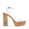Discount ๐ SteveMadden LESSA CLEAR ๐ 2 Discount ๐ SteveMadden LESSA CLEAR ๐ -Steve Madden Sales Store STEVEMADDEN SANDALS LESSA CLEAR SIDE 1 4