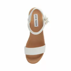 Best reviews of 🤩 SteveMadden ROSELITA WHITE LEATHER 😀 -Steve Madden Sales Store STEVEMADDEN SANDALS ROSELITA WHITE LEATHER TOP