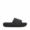 New ๐ SteveMadden SCUBA BLACK ๐ 1 New ๐ SteveMadden SCUBA BLACK ๐ -Steve Madden Sales Store STEVEMADDEN SANDALS SPUNGY BLACK SIDE 2