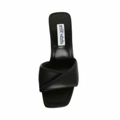 Deals βοΈ SteveMadden THAI BLACK LEATHER π€© 12 Deals βοΈ SteveMadden THAI BLACK LEATHER π€© -Steve Madden Sales Store STEVEMADDEN SANDALS THAI BLACK LEATHER TOP