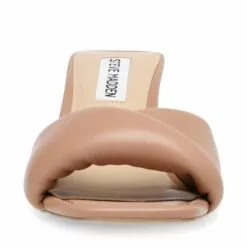 Best deal ❤️ SteveMadden THAI TAN LEATHER ❤️ 11 Best deal ❤️ SteveMadden THAI TAN LEATHER ❤️ -Steve Madden Sales Store STEVEMADDEN SANDALS THAI NUDE LEATHER FRONT