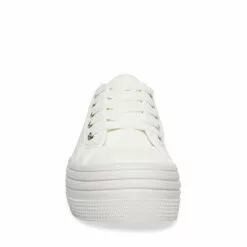 Hot Sale ✔️ SteveMadden BOBBI30 WHITE/GREEN 🔥 -Steve Madden Sales Store STEVEMADDEN SHOES BOBBI 2 STRIPED FRONT