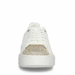 Best Sale ๐ SteveMadden CATCHER-R WHITE ๐ 10 Best Sale ๐ SteveMadden CATCHER-R WHITE ๐ -Steve Madden Sales Store STEVEMADDEN SHOES CATCHER R WHITE FRONT