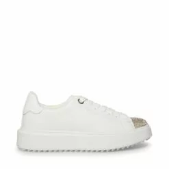 Best Sale ๐ SteveMadden CATCHER-R WHITE ๐ 13 Best Sale ๐ SteveMadden CATCHER-R WHITE ๐ -Steve Madden Sales Store STEVEMADDEN SHOES CATCHER R WHITE SIDE 1