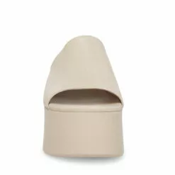 Hot Sale ❤️ SteveMadden CHRISTA BONE LEATHER 🔥 -Steve Madden Sales Store STEVEMADDEN SHOES CHRISTA BONE LEATHER FRONT 1