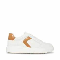 Cheapest π€© STEVEMADDEN FORE WHITE/CAMEL β 24 Cheapest π€© STEVEMADDEN FORE WHITE/CAMEL β -Steve Madden Sales Store STEVEMADDEN SHOES FORE LYCRA WHITE TAN SIDE 2