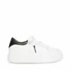 Discount 👍 SteveMadden IBBY WHITE BLACK 🤩 2 Discount 👍 SteveMadden IBBY WHITE BLACK 🤩 -Steve Madden Sales Store STEVEMADDEN SHOES IBBY WHITE BLACK SIDE