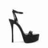 Buy 💯 SteveMadden JUSTIFY BLACK LEATHER 😀 2 Buy 💯 SteveMadden JUSTIFY BLACK LEATHER 😀 -Steve Madden Sales Store STEVEMADDEN SHOES JUSTIFY BLACK LEATHER SIDE 1