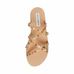 Coupon 🤩 SteveMadden KELSEY NATURAL MULTI ✨ -Steve Madden Sales Store STEVEMADDEN SHOES KELSEY NATURAL MULTI TOP 1