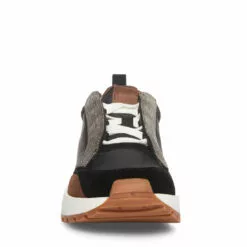 Cheap 💯 SteveMadden KEYAN BLACK MULTI 😍 11 Cheap 💯 SteveMadden KEYAN BLACK MULTI 😍 -Steve Madden Sales Store STEVEMADDEN SHOES KEYAN BLACK MULTI FRONT