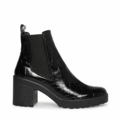 Coupon 😍 SteveMadden LEHANNA BLACK CROCODILE 💯