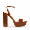 Best Pirce ๐ SteveMadden LESSA COGNAC PATENT ๐ 2 Best Pirce ๐ SteveMadden LESSA COGNAC PATENT ๐ -Steve Madden Sales Store STEVEMADDEN SHOES LESSA COGNAC LEATHER SIDE 1 3