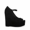 Best Sale 😍 SteveMadden MACIE BLACK SUEDE 🧨 -Steve Madden Sales Store STEVEMADDEN SHOES MACIE BLACK SUEDE SIDE 1