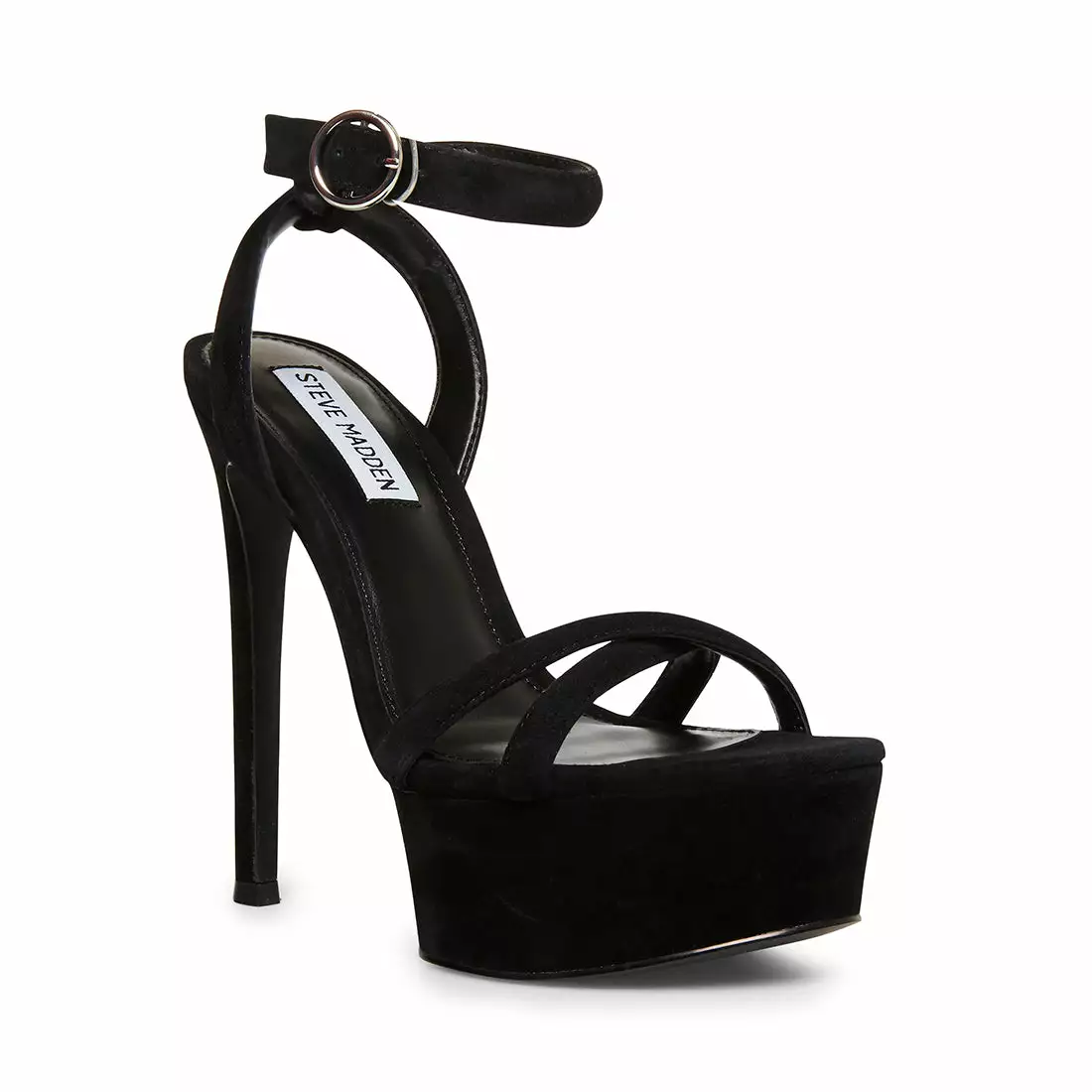 New ⭐ SteveMadden MARCIANA BLACK SUEDE 👍 4 New ⭐ SteveMadden MARCIANA BLACK SUEDE 👍 - Image 2