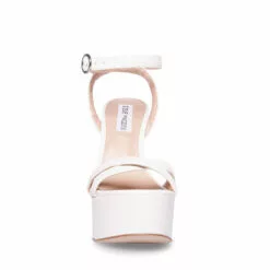 Brand new 🎁 SteveMadden MARCIANA WHITE 🔔 -Steve Madden Sales Store STEVEMADDEN SHOES MARCIANA WHITE FRONT