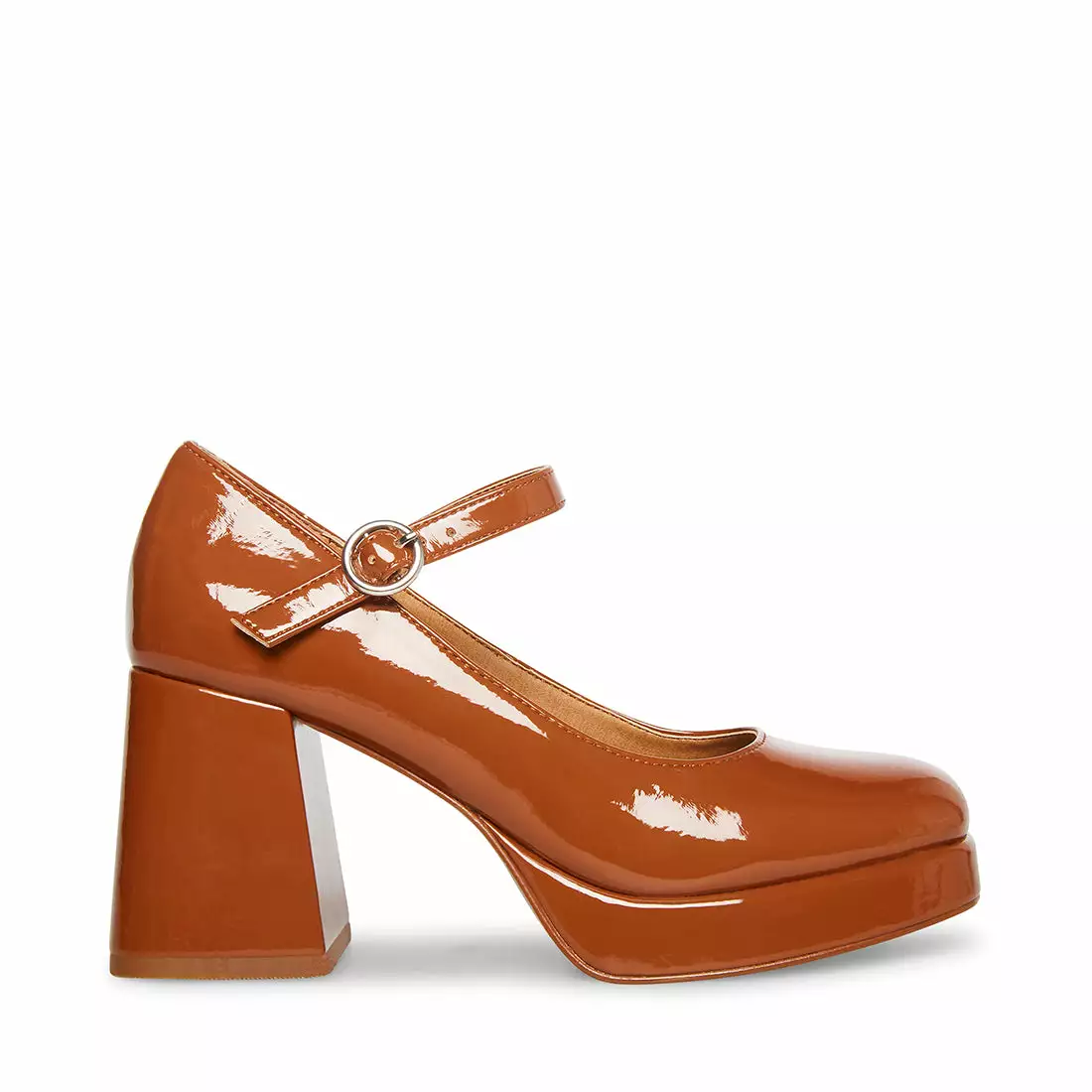 Hot Sale ๐ SteveMadden MINGLE COGNAC PATENT ๐งจ 9 Hot Sale ๐ SteveMadden MINGLE COGNAC PATENT ๐งจ - Image 7