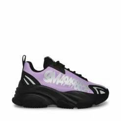Cheapest ๐ STEVEMADDEN PEAK BLACK/PURPLE โญ 15 Cheapest ๐ STEVEMADDEN PEAK BLACK/PURPLE โญ -Steve Madden Sales Store STEVEMADDEN SHOES PACKIN BLACK PURPLE SIDE 1