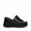 New 🎉 SteveMadden PEPE30 BLACK LEATHER 🔥 1 New 🎉 SteveMadden PEPE30 BLACK LEATHER 🔥 -Steve Madden Sales Store STEVEMADDEN SHOES PEPE30 BLACK LEATHER SIDE