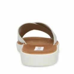 Brand new 💯 SteveMadden PERCY SILVER LEATHER 🧨 -Steve Madden Sales Store STEVEMADDEN SHOES PERCY SILVER LEATHER BACK